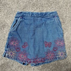 Disney vintage Winnie the Pooh denim skort Girls Sz 4